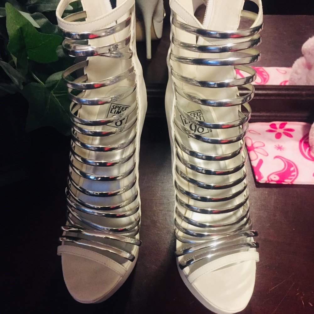 White heels